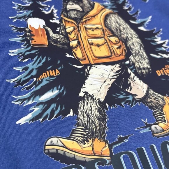 Unfazed T Shirt Sasquatch. Size M. NWOT - Picture 3 of 4